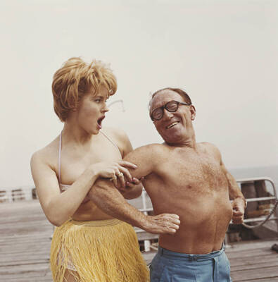 Historic British Tv & Radio Comedian Arthur Askey No 44 Old Photo