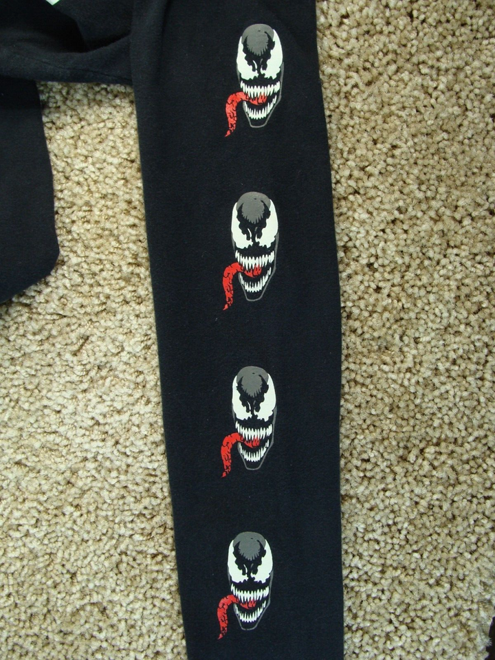 Marvel Comics Boy's TShirt Long Sleeve Venom Black Size 6/7 eBay