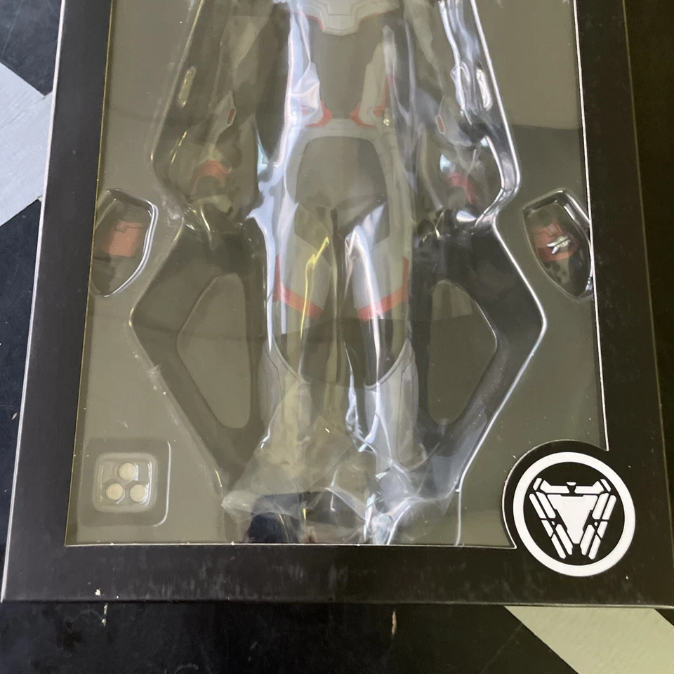 Hot Toys Tony Stark Equipo Traje 1/6 Figura Vengadores Endgame MMS537 Nuevo Raro Japón Foto 3 de 4