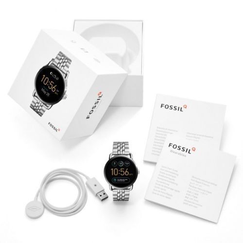 New Luxury Fossil Q Wander Gen 2 Stainless Steel Touchscreen New Luxury Fossil Q Wander Gen 2 Stainless Steel Touchscreen