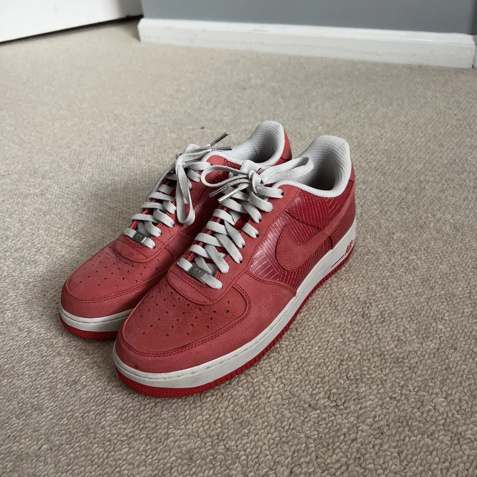 Nike Air Force 1 Low Premium 10.5 Sport rojo/hueso claro Foto 2 de 2