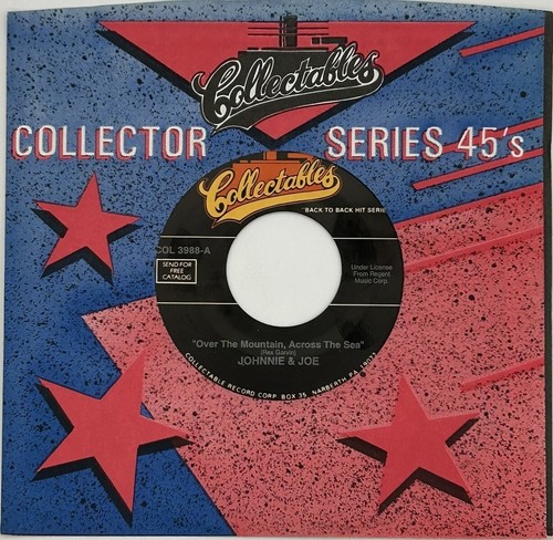 Johnnie & Joe-Over The Mountain, Across The Sea    New & Unplayed 45 MINT (M) - Picture 1 of 4