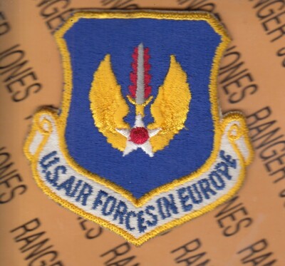 USAF U. S. Air Force In Europe USAFE 3'' patch c/e B