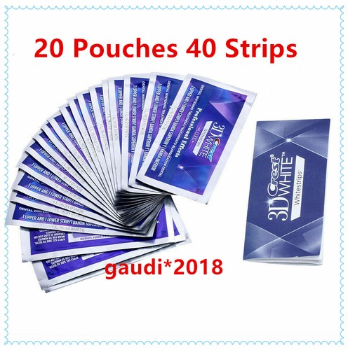 3D White Teeth Whitening Strips White Tooth Dental Whitening Whitestrips - Picture 10 of 10