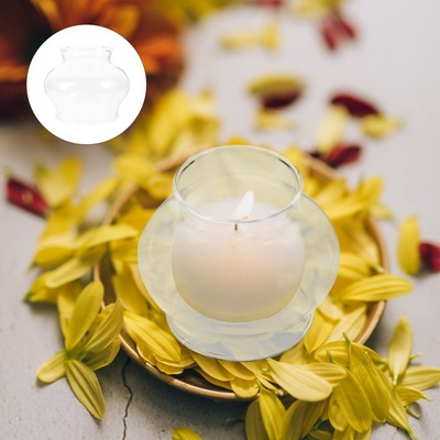  2 Pcs Lamp Covers for Oil Lamps Protector Lampshade Simple Clear