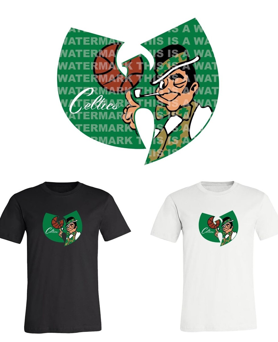 Boston Celtics Wu Tang NBA Team logo shirt Youth - 5XL!!! Fast