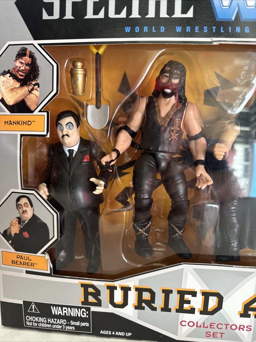Buried Alive Collectors Set Special Edition WWF Wrestling Jakks
