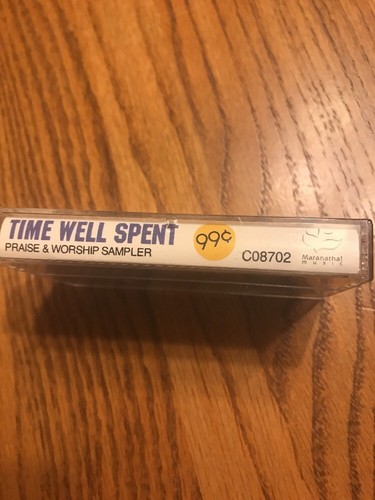 Time Well Spent Praise & Worship Sampler Cassette Ships N 24h - Picture 2 of 5