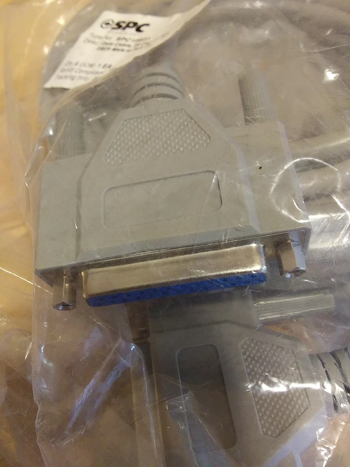 SPC Technology SPC19931 Male to Female Data Cable. 25ft. 25pin (Lot of 2) - Image 3 of 4