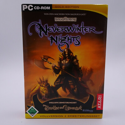 Neverwinter Nights Hauptspiel mit Erweiterungsset PC Spiel Game  