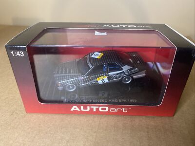 AUTOart Mercedes-Benz 500 SEC AMG 1989 Konig-Pilsner SPA #6 (W126) 1/43 Scale