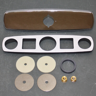Sloan Faucet 8'' Deck Trim & Cover Plate ETF-510-A, Chrome, Single Hole Centerset