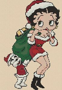 Betty Boop Cross Stitch Charts