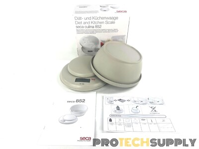 NEW Seca Culina 852 Series Digital Portion and Diet Scale with WARRANTY 