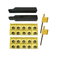 22pcs 45°and 90°Lathe Turning Holders Lathe Turning & Profiling Tool H