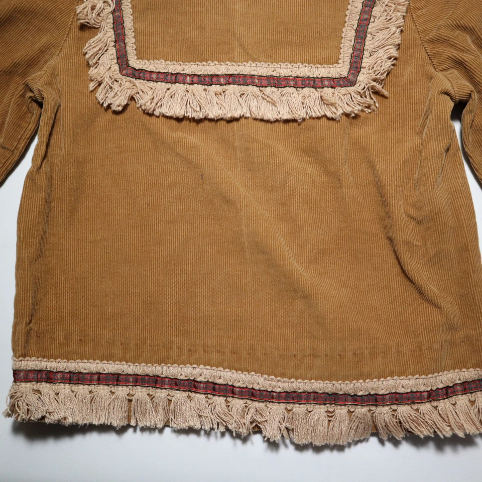 Disfraz de pana Davy Crockett vintage hecho a mano para niños camisa y pantalones Foto 3 de 4