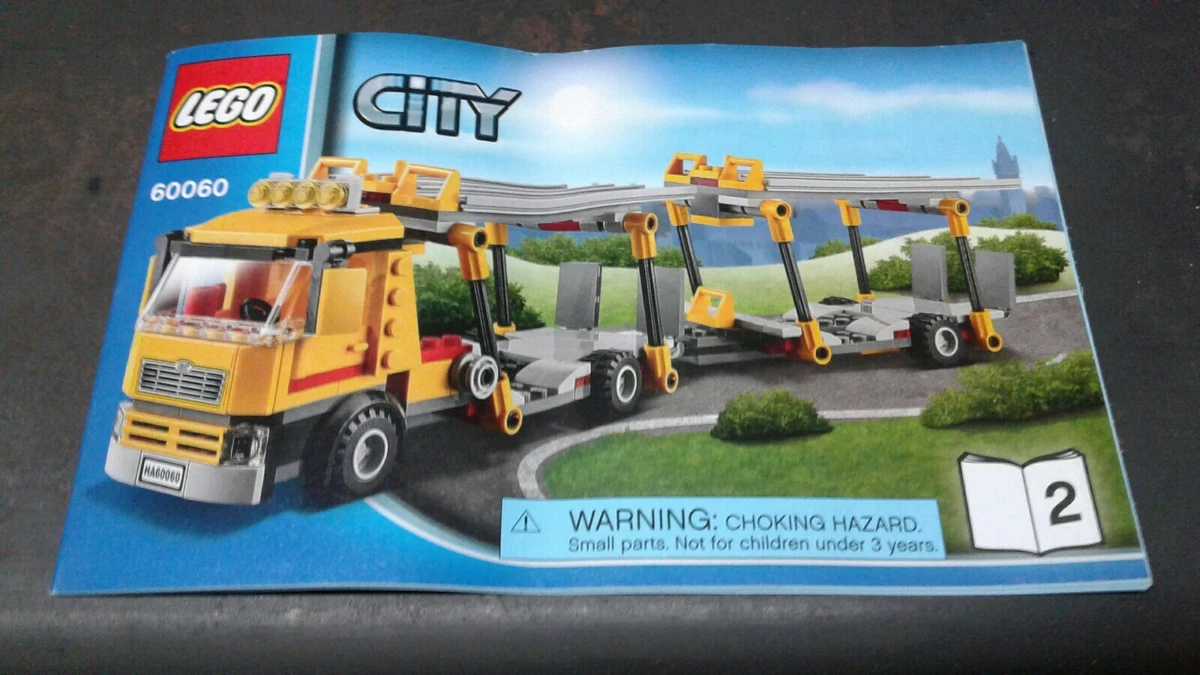 LEGO 60060 CITY book 2 Replacement Manual Directions Instructions