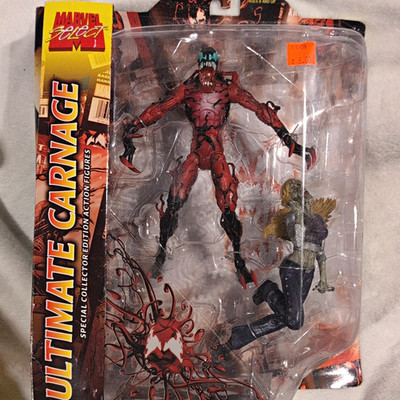 Marvel Select Ultimate Carnage Marvel Action Figure Red/Black Ages 8+