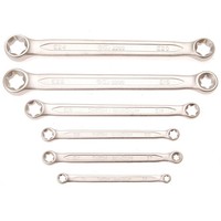 Bgs Doppel-RingschlüSsel-Satz Mit E-Profil-RingköPfen Sw E6 X E8 - E20 X E24 6Tl