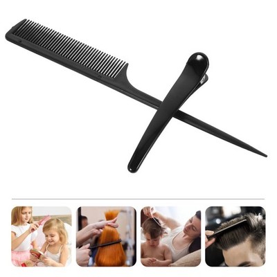 13Pcs Hairdressing Clips Black Hair Partition Clips for Salon Use No Hair Damage