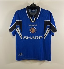 Manchester United Third Football Shirt 1996/98 Adults Medium Umbro G210