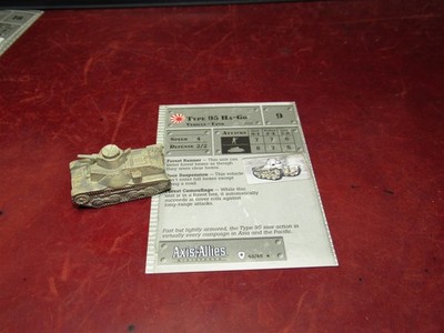 Axis & Allies Miniatures 48/48: Type 95 Ha-Go a