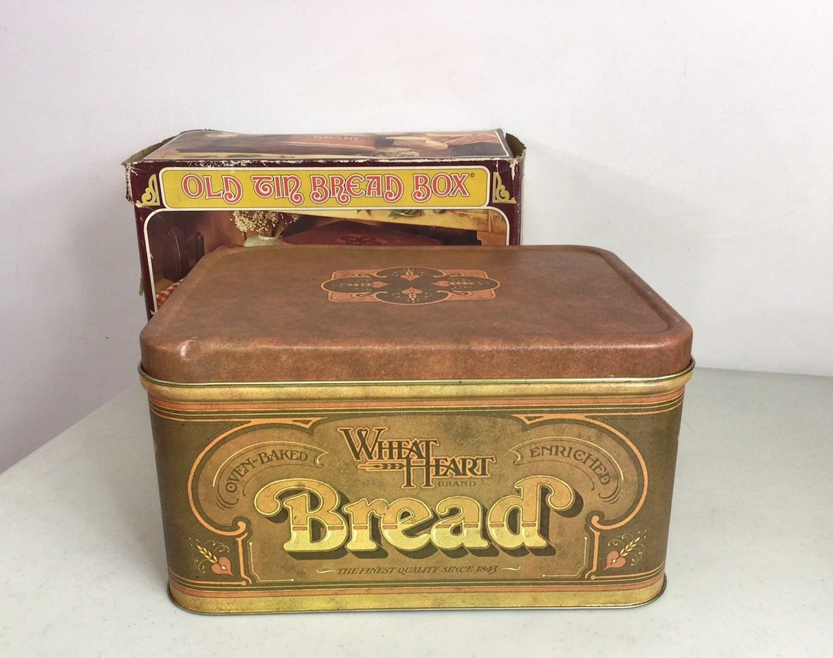 Tin Bread Box In Collectible Bread Boxes for sale | eBay