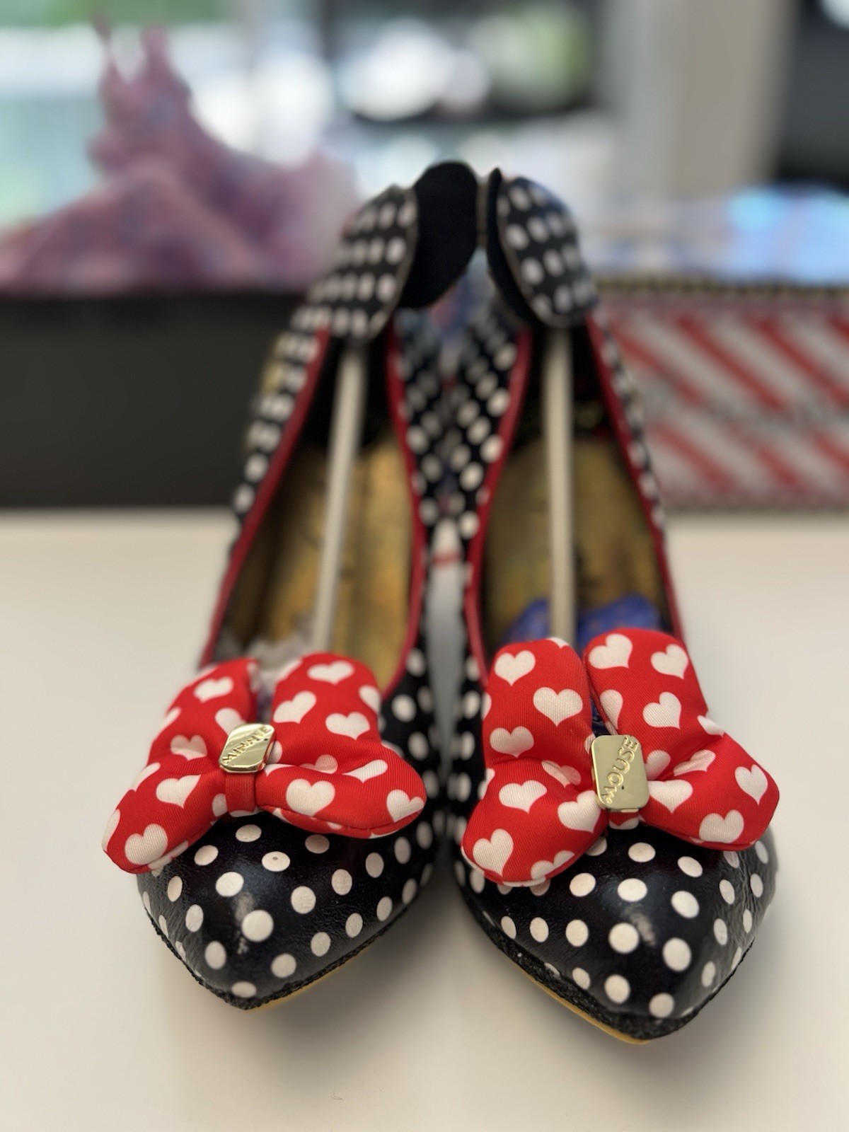 Irregular Choice Mickey Mouse Black Heels Size 39 - New & Fun! image 3