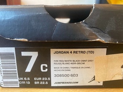 Air Jordan 4 Retro Toro Bravo EU 23