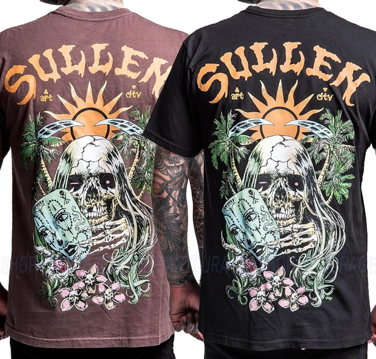 Sullen Hard Gamble Premium Fit SCM8220 Short Sleeve T-shirt For