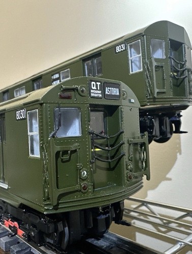 Lionel Legacy 6-18378 NYC Transit Authority MTA R-27 U-Bahn 2 Wagen Set Spur O - Bild 3 von 12