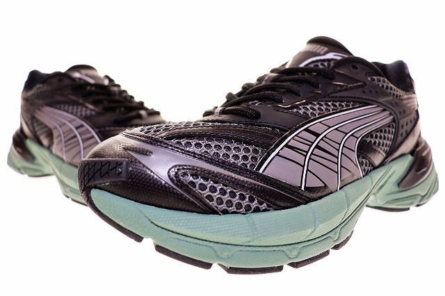 PUMA Velophasis XX 2024 Men’s Sneakers 275cm Black Gray Used