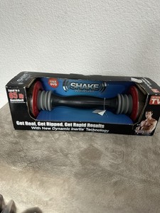 Shake Weight 5lb Dumbbell Equal To 65 Lb Dumbbell DVD Original Box Never Opened