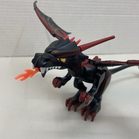 LEGO Fantasy Era Castle Minifigure - Dragon Black Head - 7094 Large Animal
