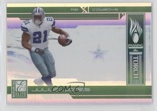 2006 Donruss Elite Passing the Torch Green 12/500 Julius Jones #PT-11 0v9