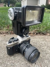 Nikon FM10 35mm SLR Film Camera with 35-70mm Lens Kit  Flash NL