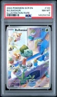 2024 POKEMON SCR EN-STELLAR CROWN ILLUSTRATION RARE #143 BULBASAUR PSA 8