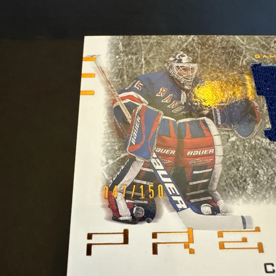 2002 Upper Deck PREMIER COLLECTION ДЖЕРСИ #B-MR Майк Рихтер 47/150 EX/NM - Изображение 3 из 3
