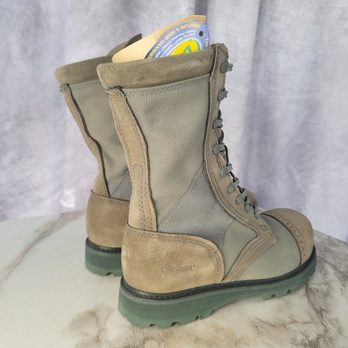 Corcoran 10" SAGE Green Suede Steel Toe Fire Res Boot Men's Size 9.5 D 87546FR - Picture 11 of 21