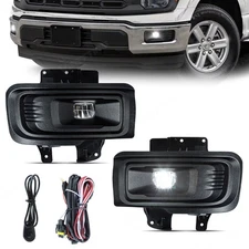 LED Front Fog Light Kits For 2024-2025 Ford F-150 F150 STX XL XLT Left & Right