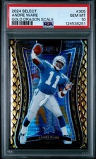 2024 Panini Select Suite Gold Dragon Scale #305 Andre Ware /10 Lions - PSA 10