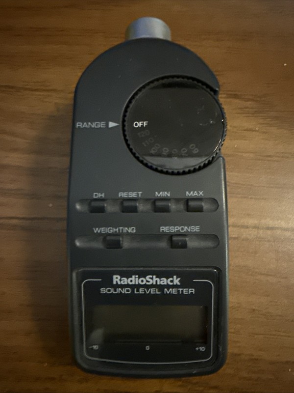 Radio Shack Digital Sound Level Meter Model 33-2055 Tested Good