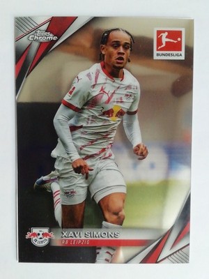 Topps Chrome Bundesliga 2024/25 - Xavi Simons - RB Leipzig Base Karte Nr. 59