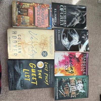 Romance Mystery Thriller Paperback Book Lot Collector's Edition by Top Authors