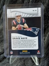 2024 Panini Illusions Drake Maye Rookie #59 New England Patriots NFL