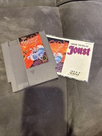 Joust Nintendo Nes Game With Manual Tested !