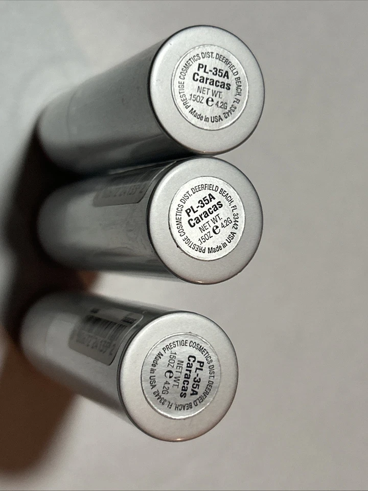3 Prestige Classic Lipstick Caracas PL-35A NEW SEALED USA Cosmetics - Image 4 of 4