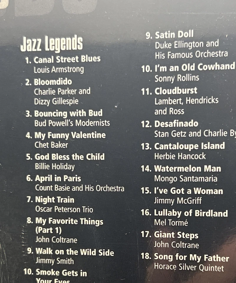 Classic Jazz Collection - 54 Jazz Classics Time Life Music - 3 CDs  Brand New - Image 4 of 4