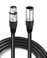 7 Pin XLR Male to Female Cable, 16.40FT Balanced Audio Extension Cord, Straig...