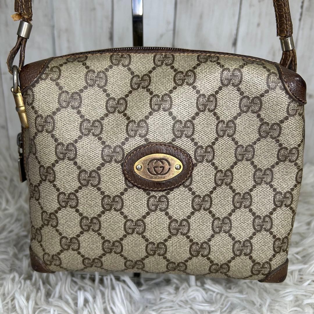 GUCCI Old Gucci Leather Interlocking Shoulder Bag… - image 19